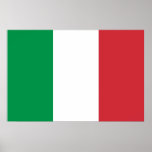 Italian Flag Print