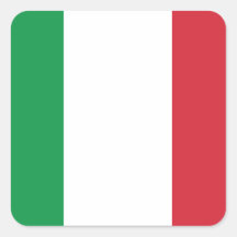 Italian Flag Sticker