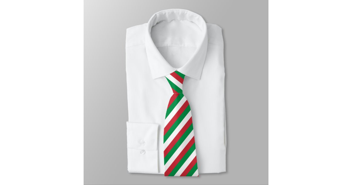Italian flag Tie Zazzle