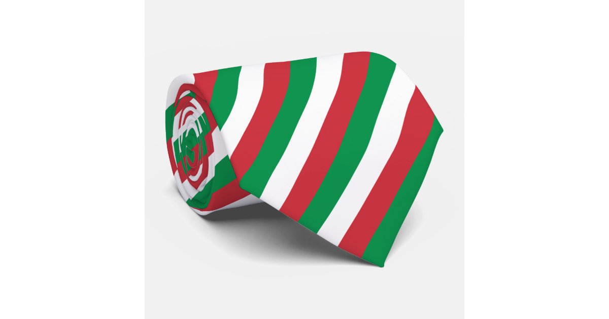 Italian flag Tie Zazzle