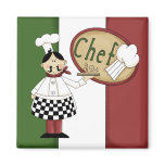 Italian Food Chef magnets