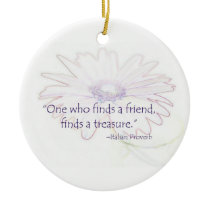 Italian Friendship Proverb Ornament