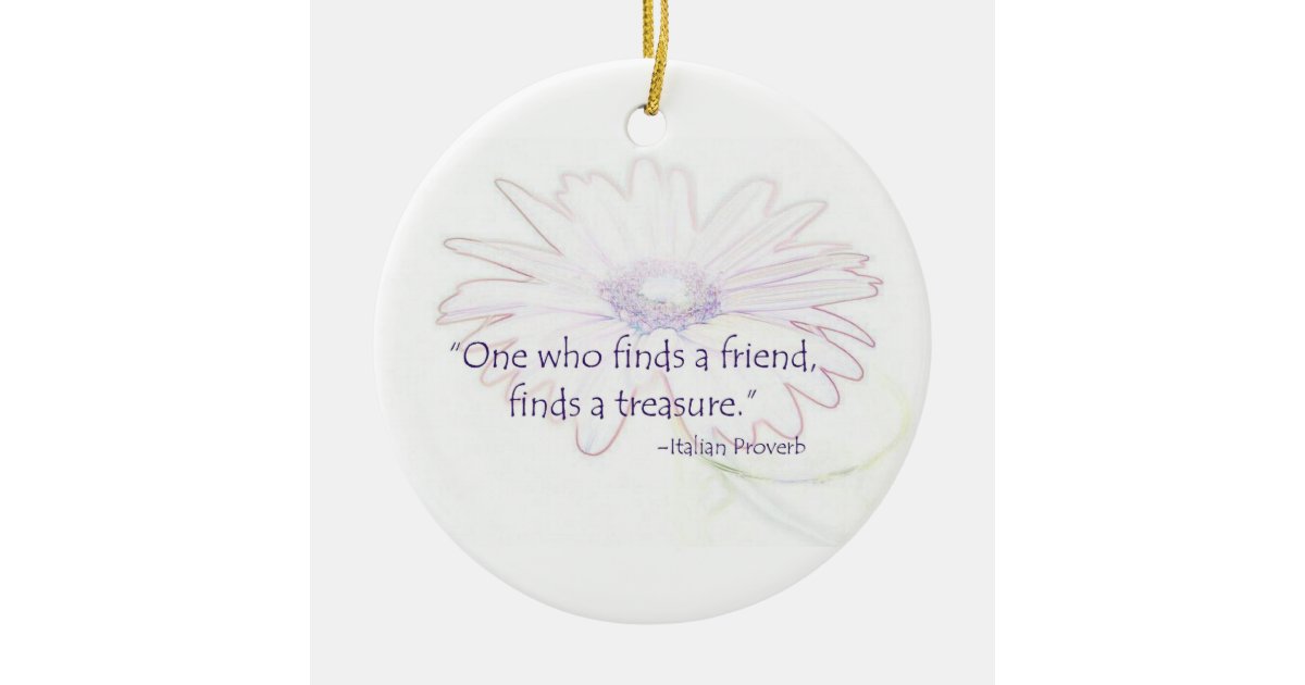 italian-friendship-proverb-ornament-zazzle