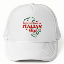 Italian Girl Trucker Hat