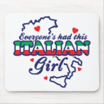 Italian Girl mousepads