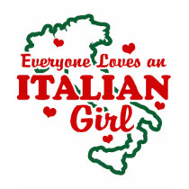 Italian Girl t-shirts