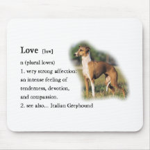 Italian Greyhound Art Gifts Mouse Pad