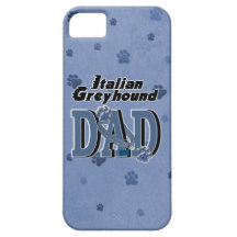 Italian Greyhound DAD iPhone 5 Cases