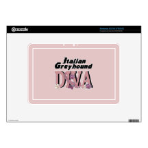 Italian Greyhound DIVA Motorola XOOM Decals