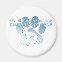 Italian Greyhound Grandchildren Magnet