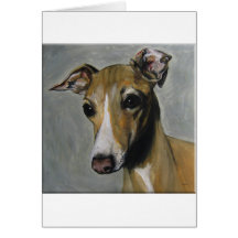 Italian Greyhound Greeting Card