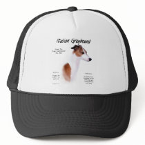 Italian Greyhound History Design Hats