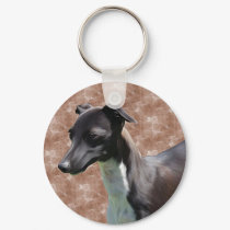 Italian Greyhound keychains