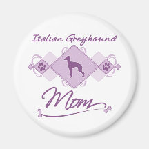Italian Greyhound Mom Magnets