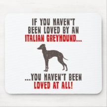 Italian Greyhound Mousepads