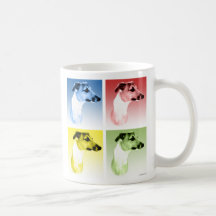 Italian Greyhound Popart Mug