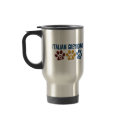 ITALIAN GREYHOUND Spaniel Dad Paw Print 1 mugs