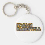 Italian hardstyle keychains