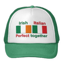 Italian Irish - Perfect Together! Hats