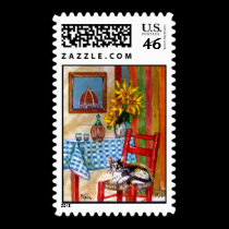 ITALIAN KITCHEN IN FLORENCE postage