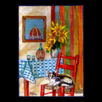 ITALIAN KITCHEN IN FLORENCE posters