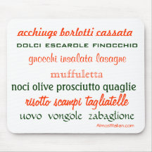 Italian Kitchen Mousepad