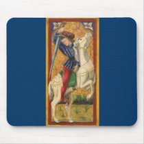 Italian Knight Mouse Pad mousepads by DaVincisCousin Italian Knight Mouse Pad mousepads