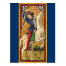 Italian Knight Postcard