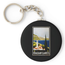 Italian Lakes Key Chain