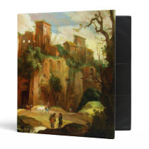 Italian Landscape with Ruins binders