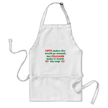 Italian Love Apron