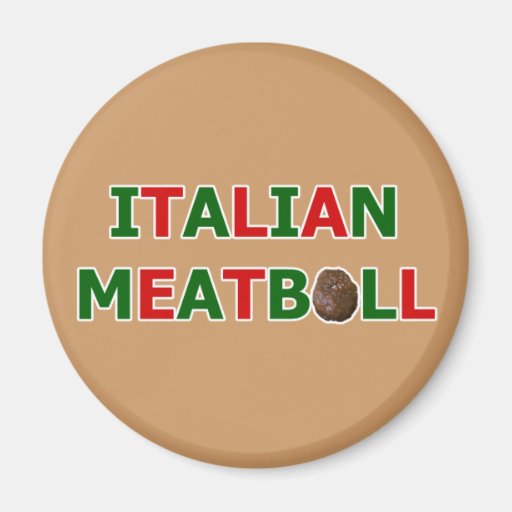 Italian Meatball Magnet