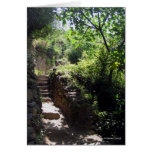 Italian mountainside trail Greeting card!