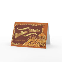 Italian Night Invitation cards by BryonTiffDesign Italian Night Invitation cards