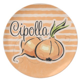 Italian Onion Plate