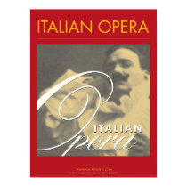 Italian Opera Enrico Caruso Poster posters
