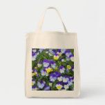 Italian Pansies Tote Bag