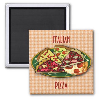 Italian Pizza magnet