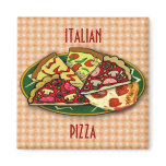 Italian Pizza magnets