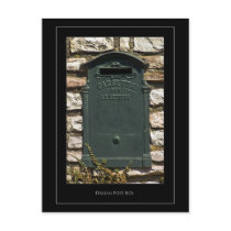 italian post box postcard by ilconte italian post box postcard