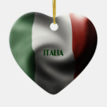 Italian Pride Christmas Ornament