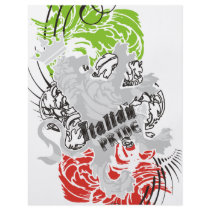 Italian Pride flyers by EthnoShirts Italian Pride flyers