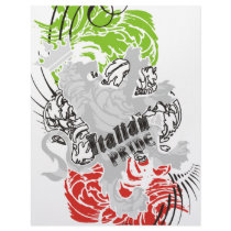 Italian Pride letterhead by EthnoShirts Italian Pride letterhead