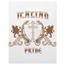 Italian Pride letterhead by EthnoShirts Italian Pride letterhead