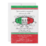 Italian Princess Party Invitation