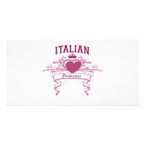 Italian Princess photo cards by EthnoShirts Italian Princess photo cards