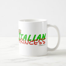 Italian Princess With Crown Mug
