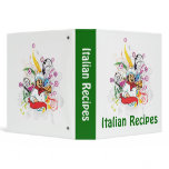 Italian Recipes Binder