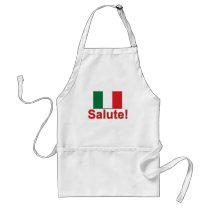 Italian Salute! (Cheers!) aprons
