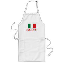 Italian Salute! (Cheers!) aprons